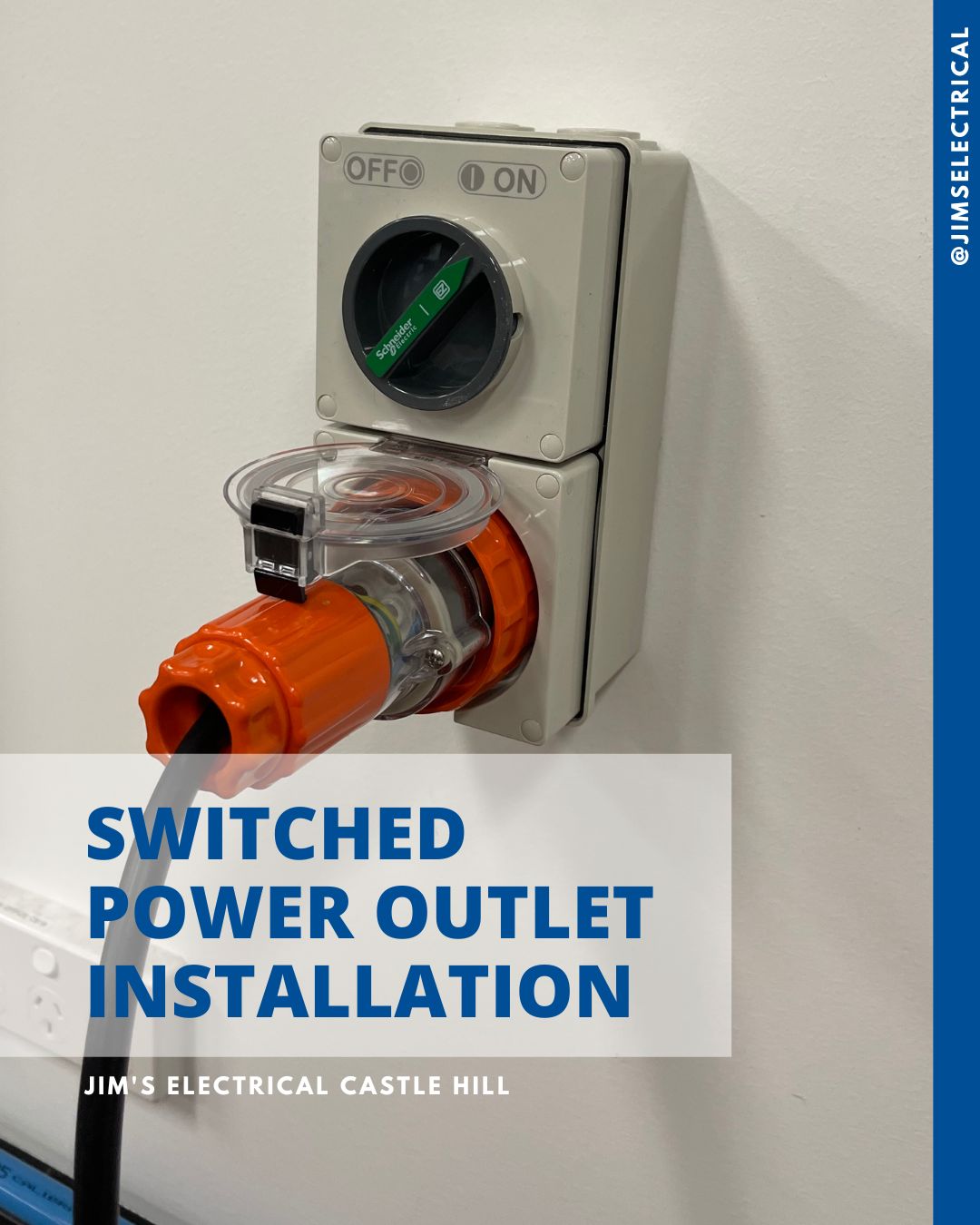 Switched Power Outlet Installation